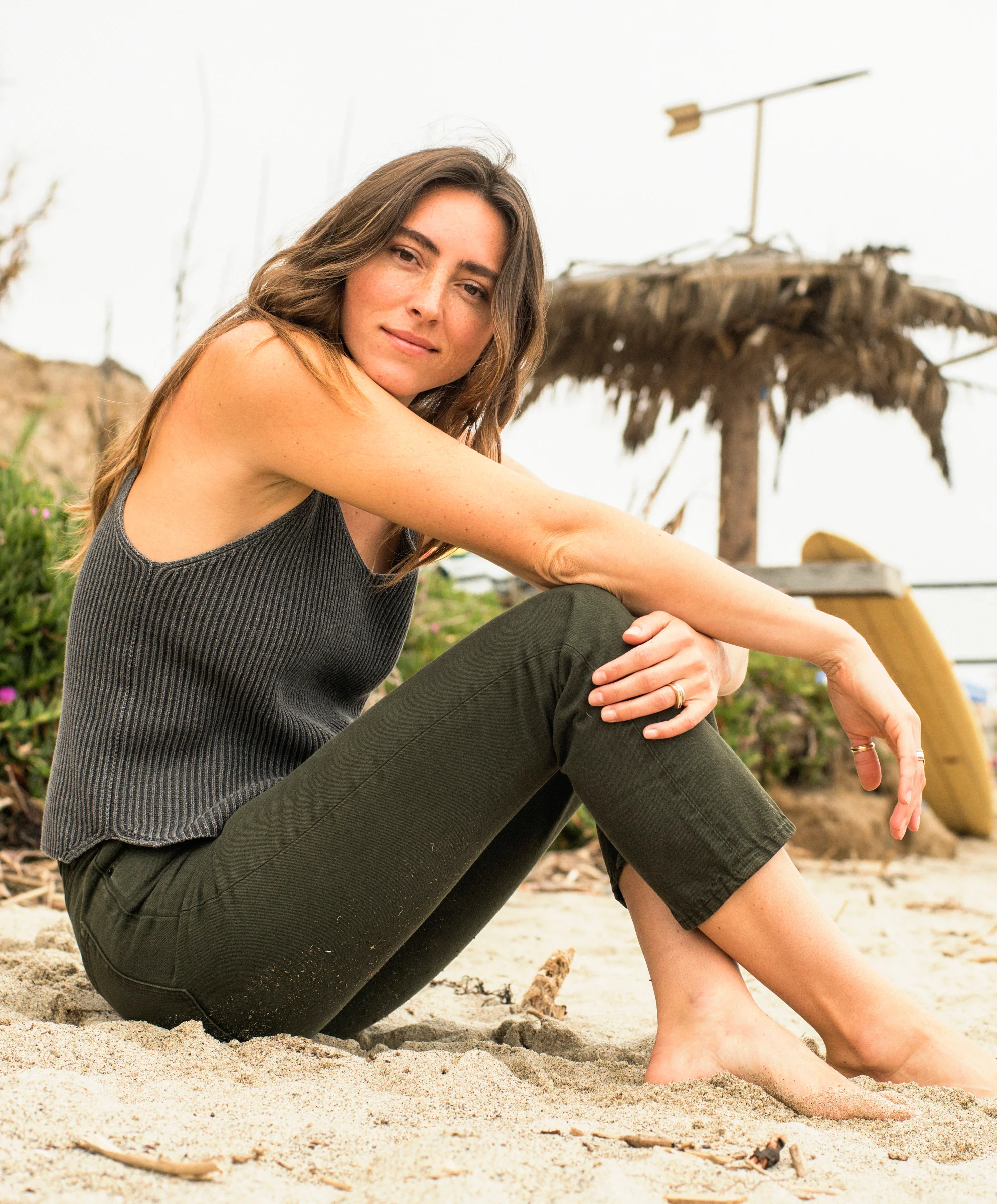 Dune High Rise Slim Fit Jeans - Outerworn - Image 3