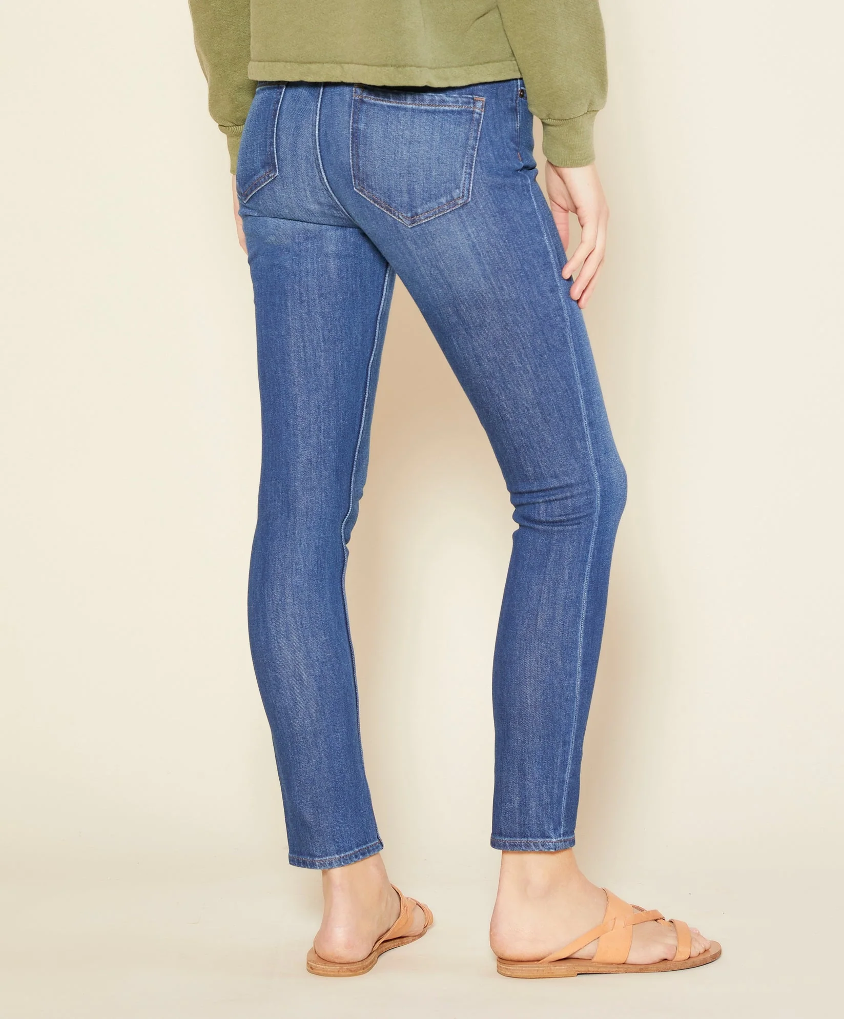 Strand High Rise Skinny Jeans - Outerworn - Image 4