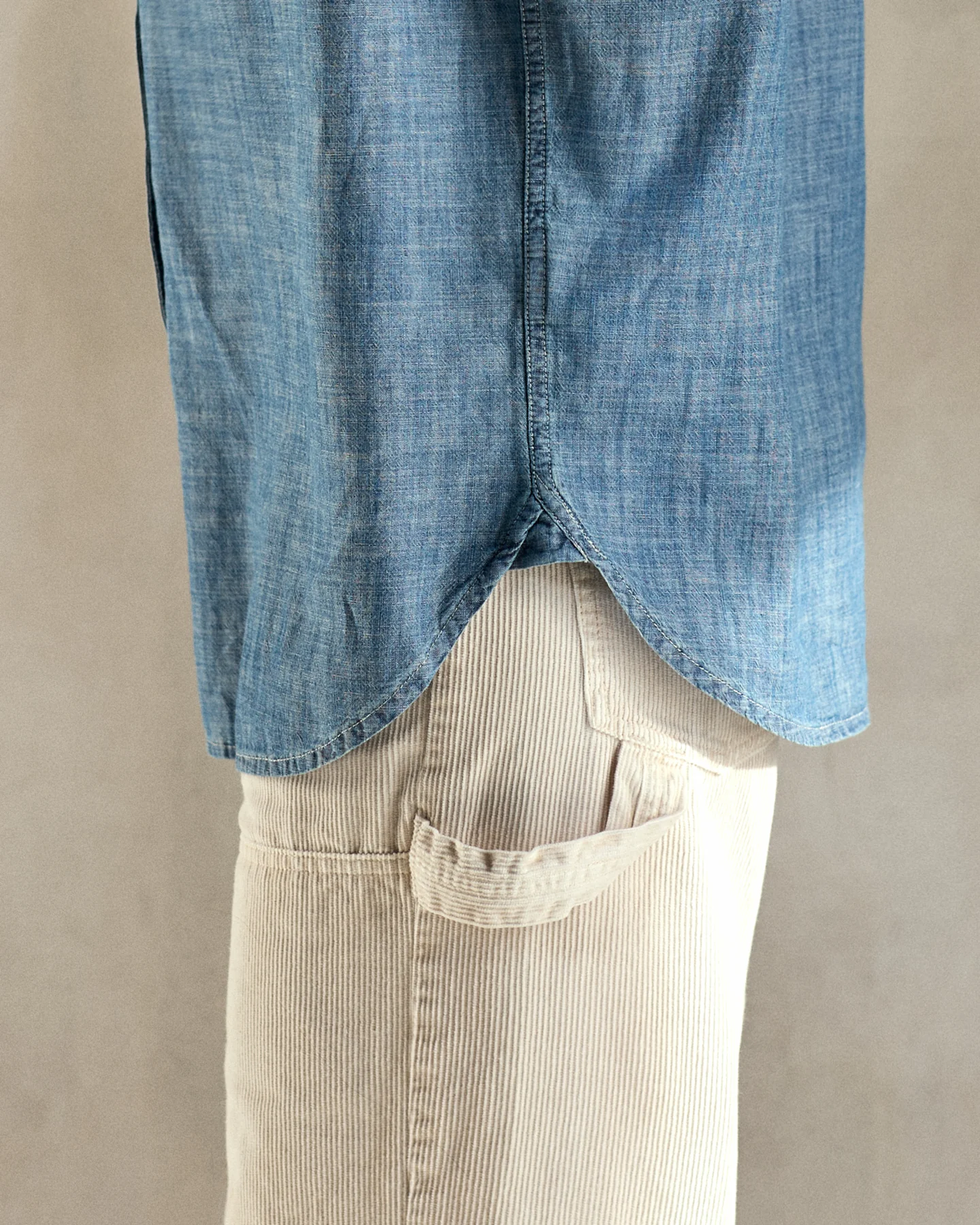 Women's Chambray Utility Shirt - Image 8